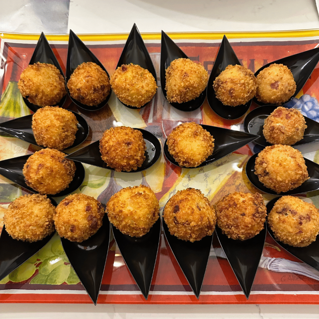 CHICKEN CROQUETTES